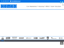 Tablet Screenshot of komed.pl