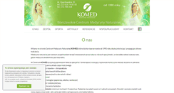 Desktop Screenshot of komed.waw.pl